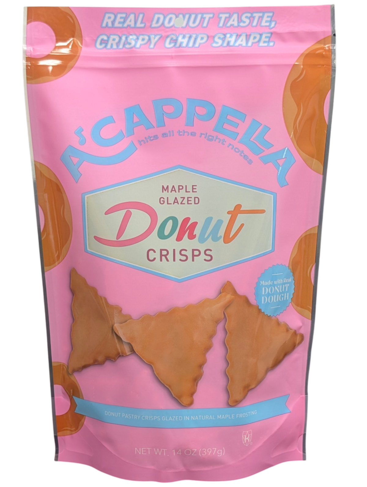Maple Glazed Donut Crisps made in Fresno by A’cappella Chocolate are now for sale at 50 Costco stores in California.